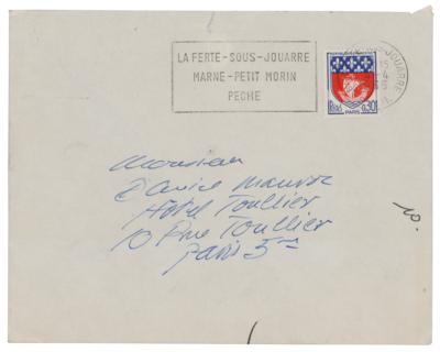 Lot #716 Samuel Beckett Autograph Letter Signed - Image 2