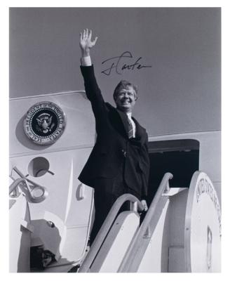 Lot #43 Jimmy Carter Signed Photograph - Image 1