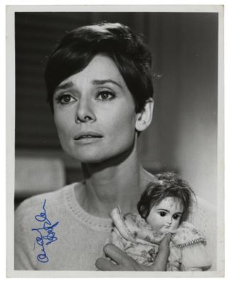 Lot #861 Audrey Hepburn Signed Photograph