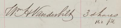 Lot #483 William H. Vanderbilt Signed Stockholder Agreement - Image 2