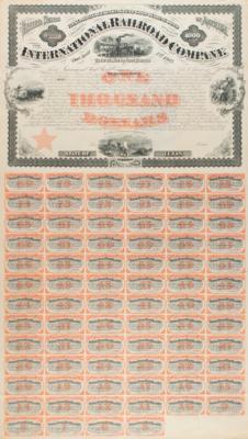 Lot #329 International Railroad Company Mortgage Bond - Image 1