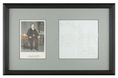Lot #211 William B. Astor Autograph Letter Signed