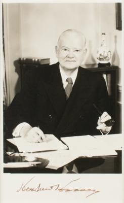 Lot #86 Herbert Hoover Signed Photograph - Image 2