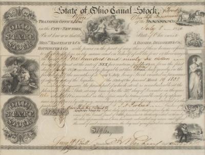 Lot #402 State of Ohio Canal Bond - Image 1