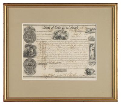 Lot #402 State of Ohio Canal Bond - Image 2