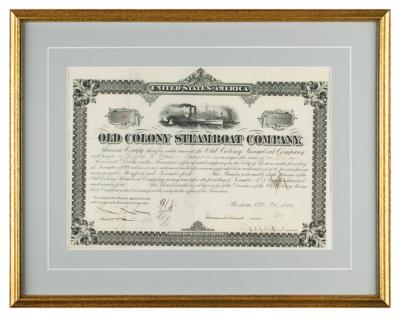 Lot #406 Old Colony Steamboat Company Bond - Image 2