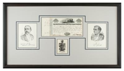 Lot #239 Buffalo and State Line Railroad Company Stock Certificate - Image 1