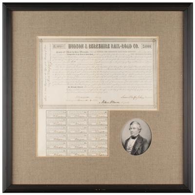 Lot #68 Millard Fillmore Document Signed - Image 1