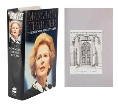 Lot #463 Margaret Thatcher Signed Book
