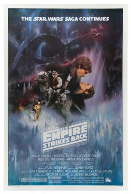 Lot #1024 Star Wars: The Empire Strikes Back 1980 Studio Version 'Style A' One Sheet Movie Poster - Image 1