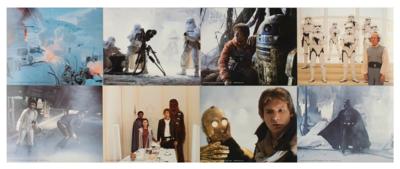 Lot #1027 Star Wars: The Empire Strikes Back Complete (8) Mini Lobby Card Set - Image 1