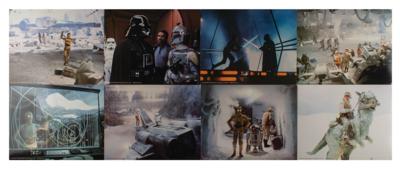 Lot #1028 Star Wars: The Empire Strikes Back Complete (8) Deluxe Lobby Card Set - Image 1