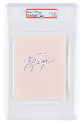 Lot #1056 Michael Jordan Signature - Image 1