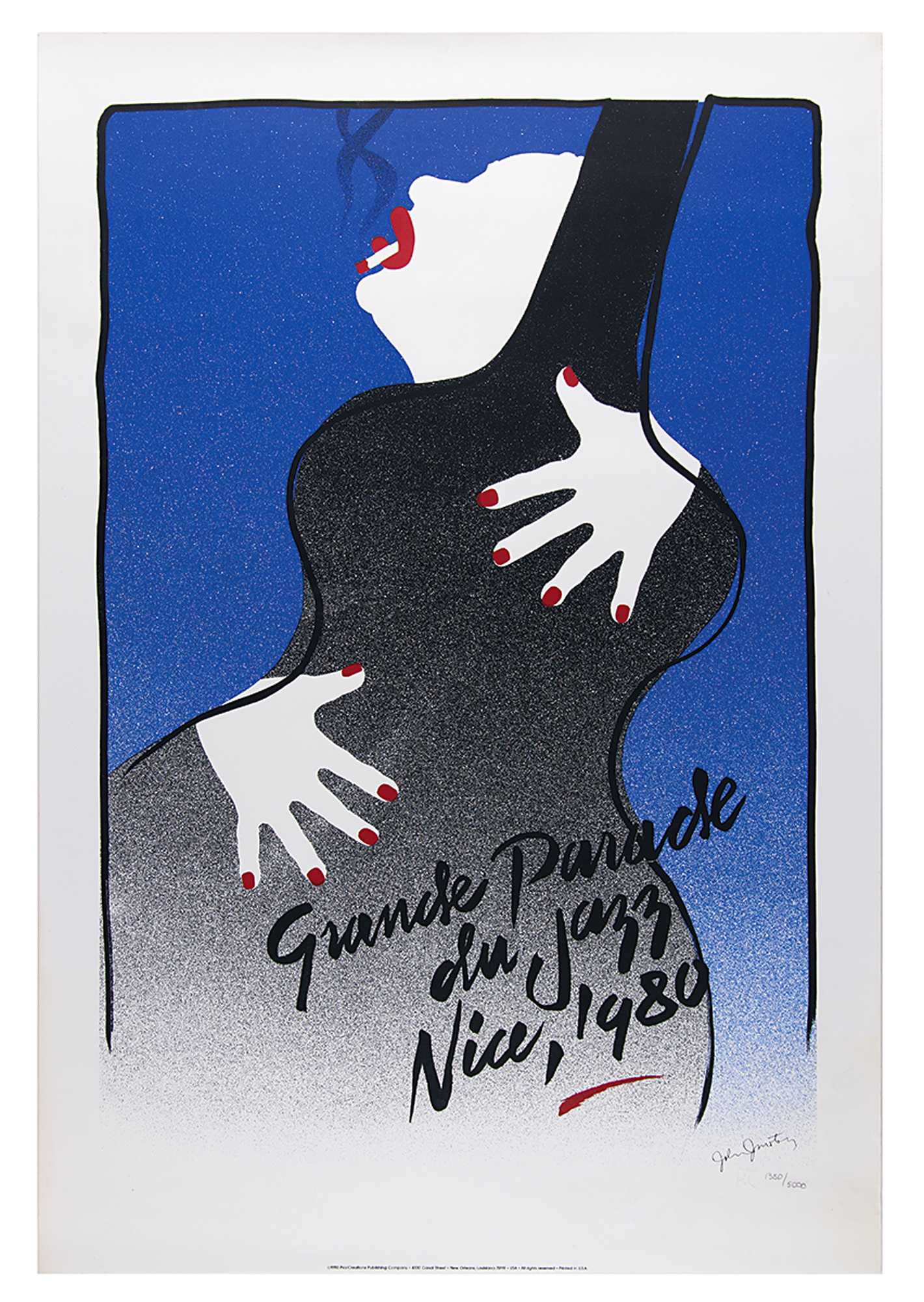 Lot #786 Grande Parade du Jazz 1980 Poster - Image 1