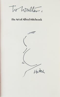 Lot #863 Alfred Hitchcock Signed Book with Sketch - Image 2
