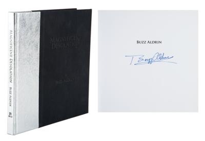 Lot #574 Buzz Aldrin Signed Book - Image 1