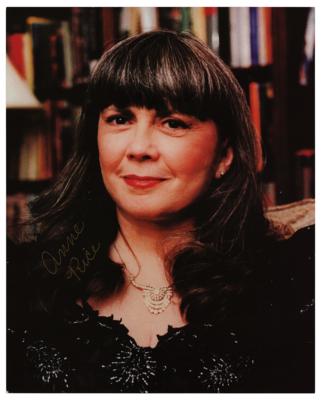 Lot #743 Anne Rice Signed Photograph