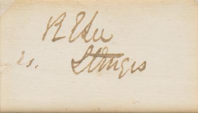 Lot #504 Robert E. Lee Signature - Image 2