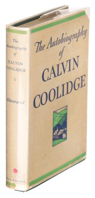 Lot #59 Calvin Coolidge Signed Book - Image 3