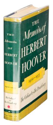 Lot #84 Herbert Hoover Signed Book - Image 3