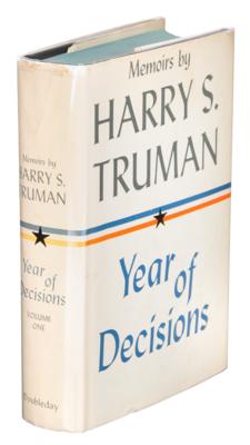 Lot #123 Harry S. Truman Signed Book - Image 3
