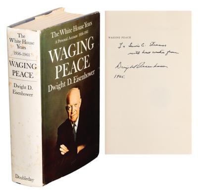 Lot #65 Dwight D. Eisenhower Signed Book