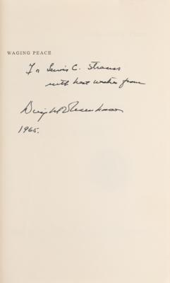 Lot #65 Dwight D. Eisenhower Signed Book - Image 2