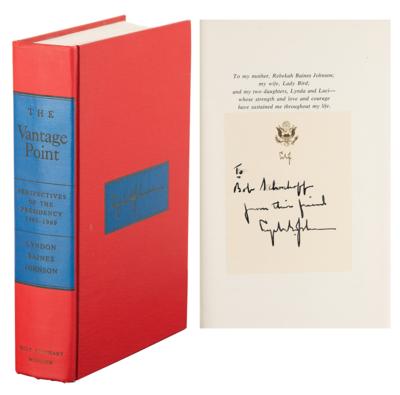 Lot #90 Lyndon B. Johnson Signed Book