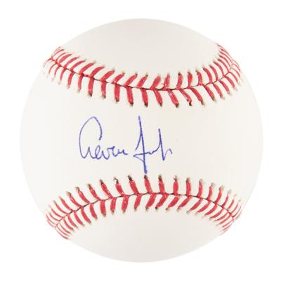 Lot #1076 Aaron Judge Signed Baseball - Image 1