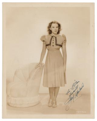 Lot #856 Judy Garland Signed Photograph
