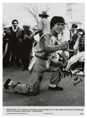 Lot #902 Jackie Chan Signed Photograph - Image 1