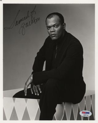 Lot #956 Samuel L. Jackson Signed Photograph