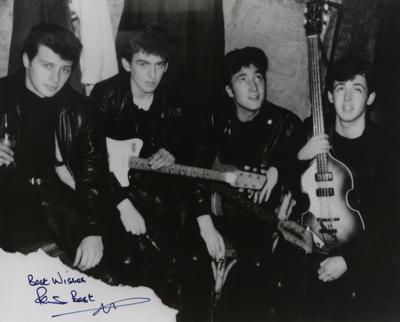 Lot #805 Beatles: Pete Best Signed Photograph