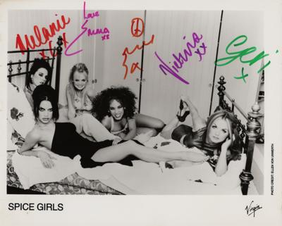 Lot #854 Spice Girls Signed Photograph