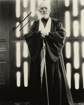 Lot #1021 Star Wars: Alec Guinness Signed Photograph - Image 1