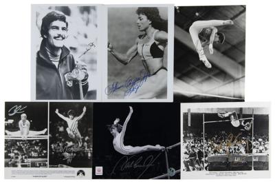 Lot #1088 Olympic Athletes (6) Signed Photographs - Image 1