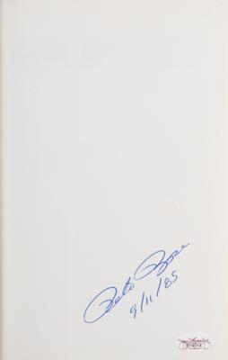 Lot #1091 Pete Rose Signed Photograph and Book - Image 3