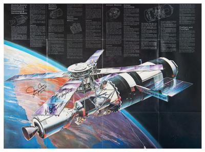 Lot #611 Skylab 4 Signed Poster