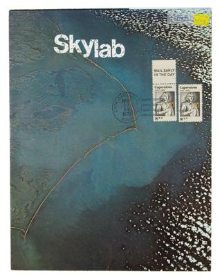 Lot #611 Skylab 4 Signed Poster - Image 3