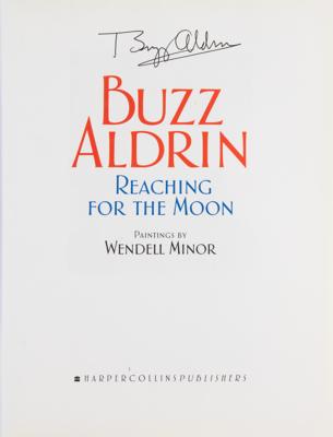 Lot #575 Buzz Aldrin Signed Book - Image 2