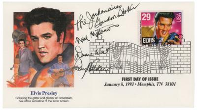 Lot #827 The Jordanaires Signed FDC
