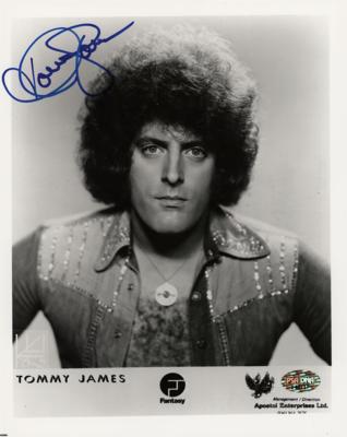 Lot #824 Tommy James Signed Photograph - Image 1