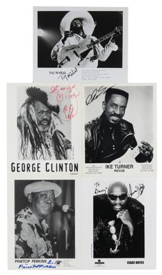 Lot #780 Blues and Funk (5) Signed Photographs
