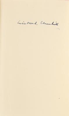 Lot #185 Winston Churchill Signed Book - Image 2