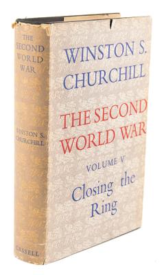Lot #185 Winston Churchill Signed Book - Image 3