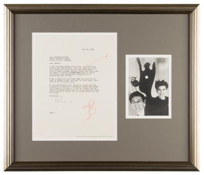 Lot #652 Charles and Ray Eames Typed Letter Signed
