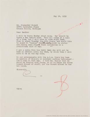 Lot #652 Charles and Ray Eames Typed Letter Signed - Image 2