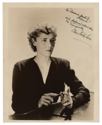 Lot #366 Clare Boothe Luce Signed Photograph