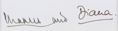 Lot #192 Princess Diana and Prince Charles Signatures - Image 2