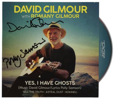 Lot #832 Pink Floyd: David Gilmour Signed CD
